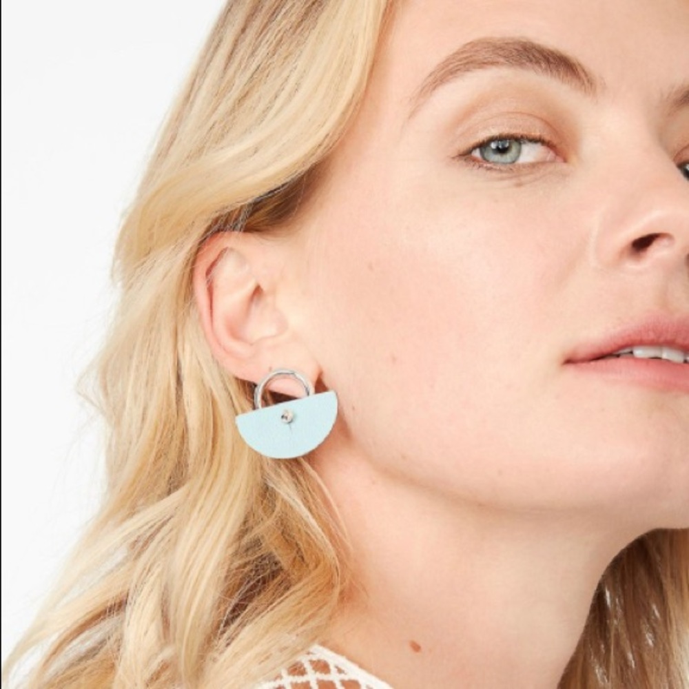 Stella & Dot Color Pop Front Facing Hoops